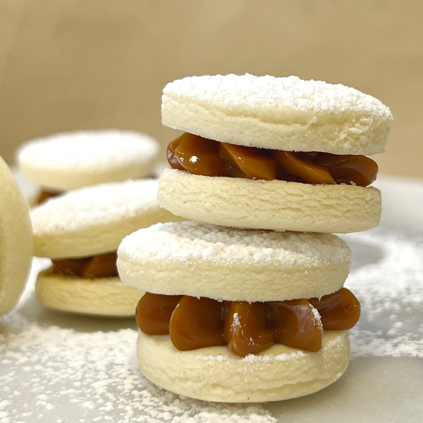 Alfajores de Maicena 12 Unidades